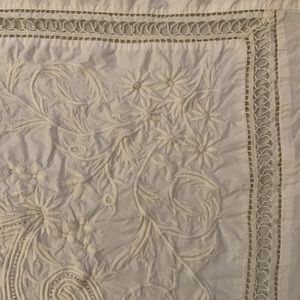 Ralph Lauren embroidered twin duvet